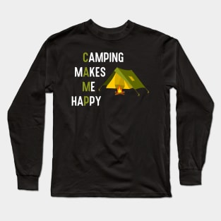 camping Long Sleeve T-Shirt